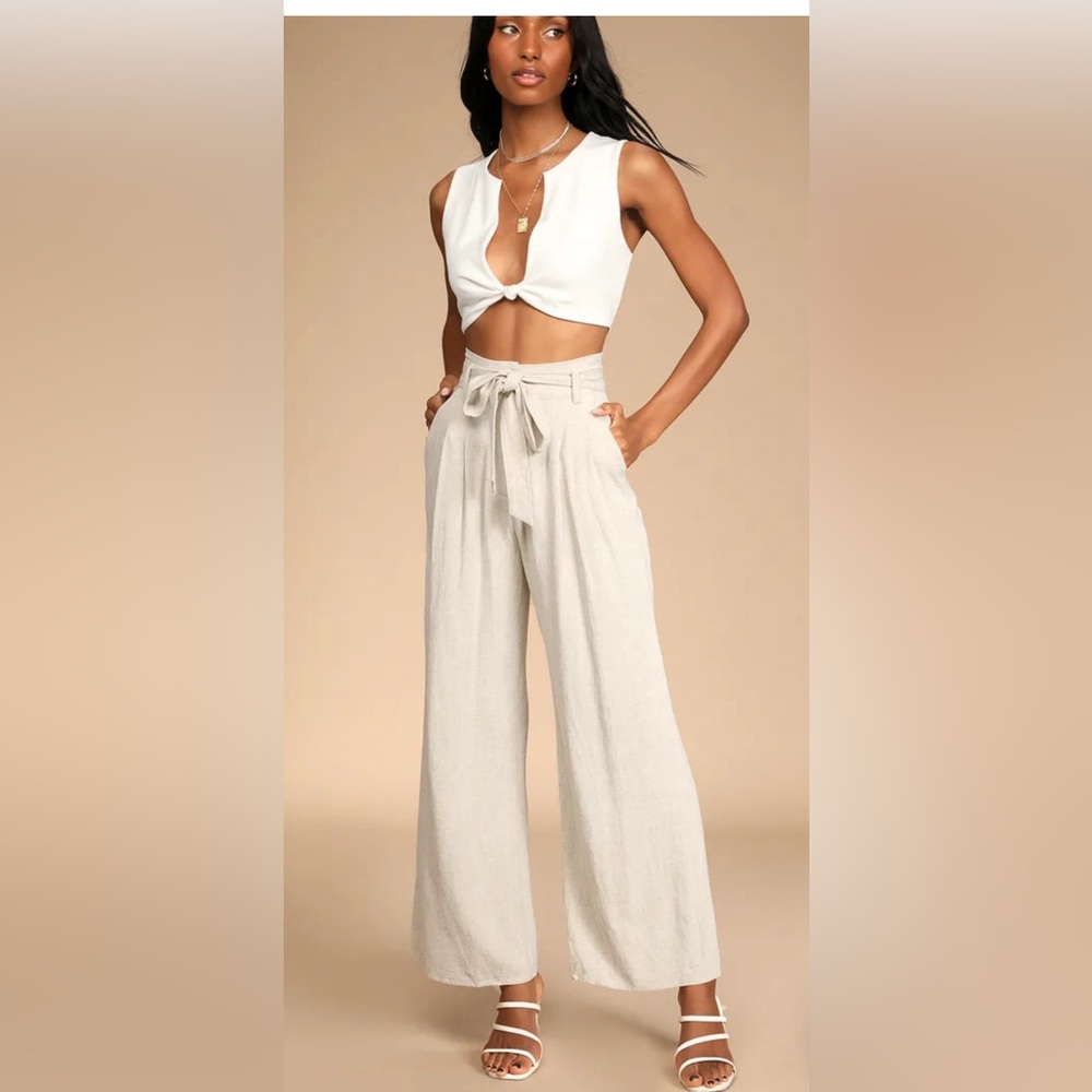 Lulus linen pants